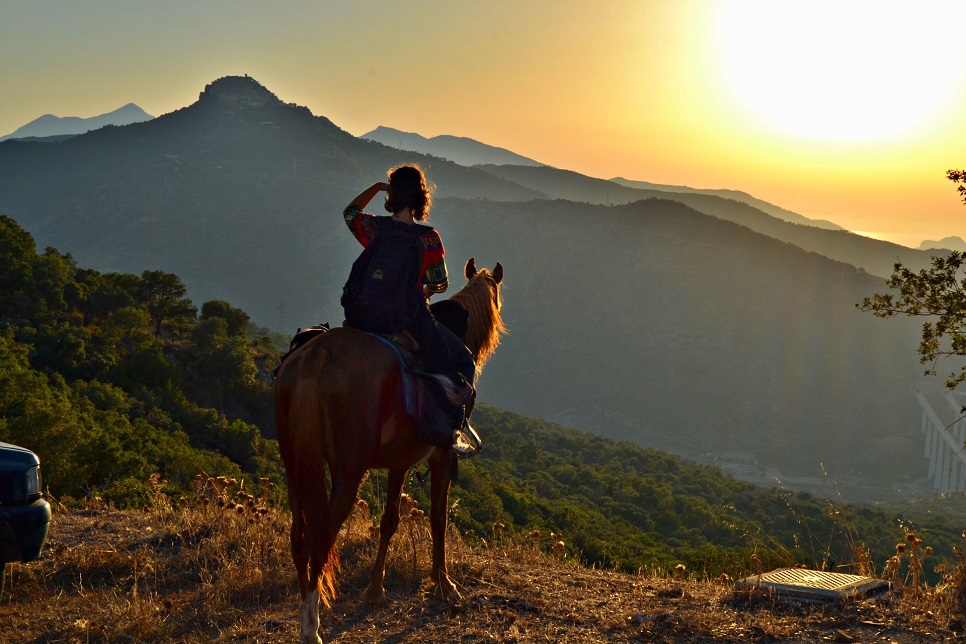 Horse-riding in the Madonie