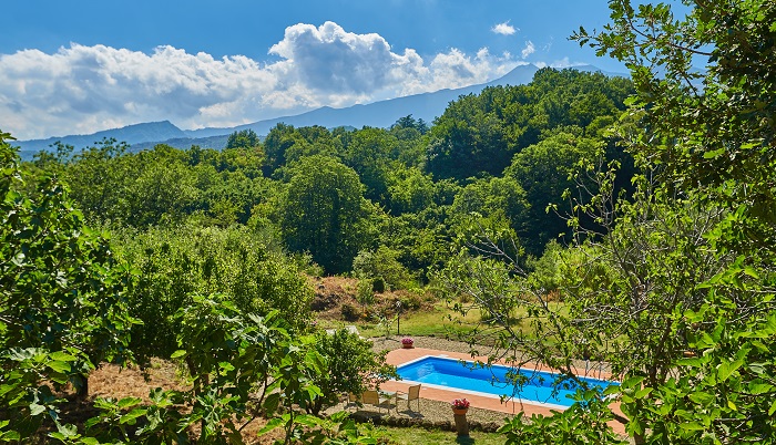 large villa in sicily Le Case dell'Etna