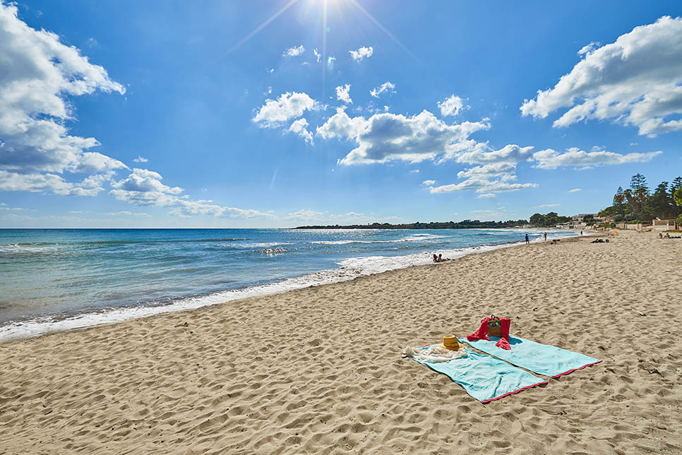 The beach on your door step at Villa Renata