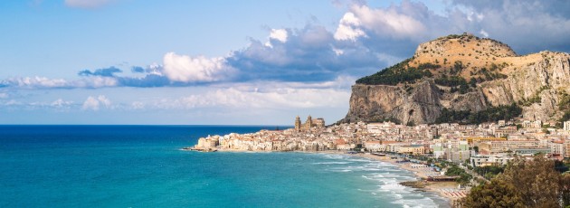 Beach near Cefalu, Sicily