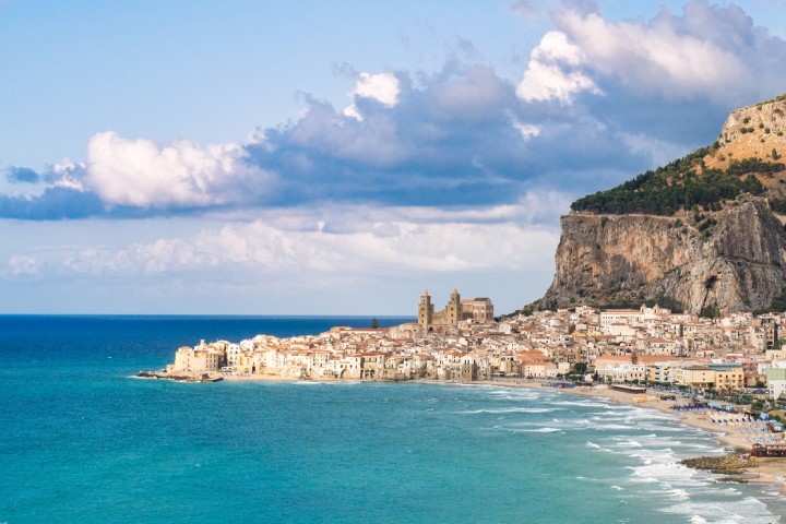 Beach near Cefalu, Sicily