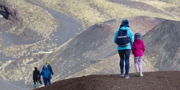 etna tour with children