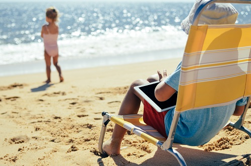 goiung to the beach with children