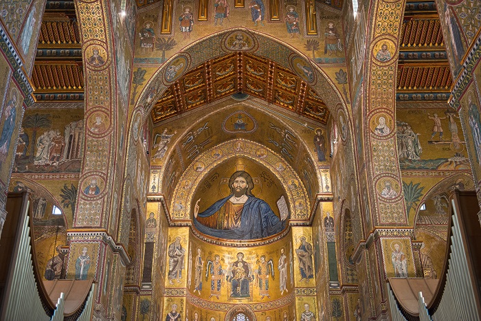 the Cathedral at Monreale the Cathedral at Monreale
